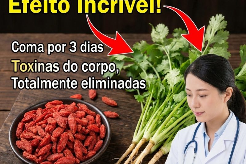 Raiz de coentro com goji: realmente funciona para “desintoxicar”?