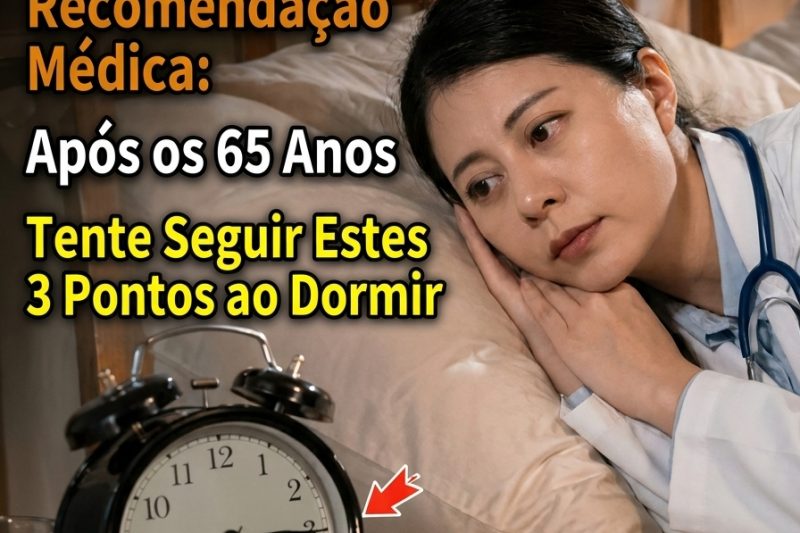 Depois dos 65, você está dormindo da maneira certa? O segredo não é apenas “dormir mais”