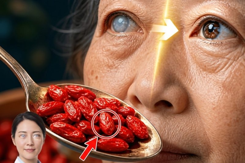 Comer bagas de goji antes de dormir realmente melhora a visão?