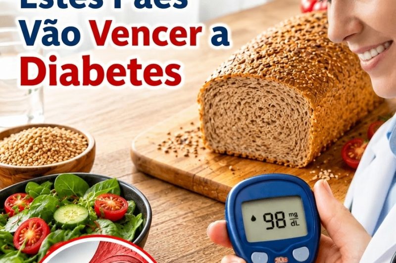 Top 5 Melhores Pães para Diabéticos Aproveitarem Mantendo os Níveis de Açúcar no Sangue Estáveis