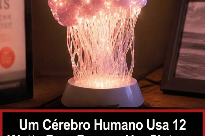 Por que o seu cérebro usa apenas 12 watts enquanto a IA precisa de bilhões: a surpreendente eficiência da mente humana