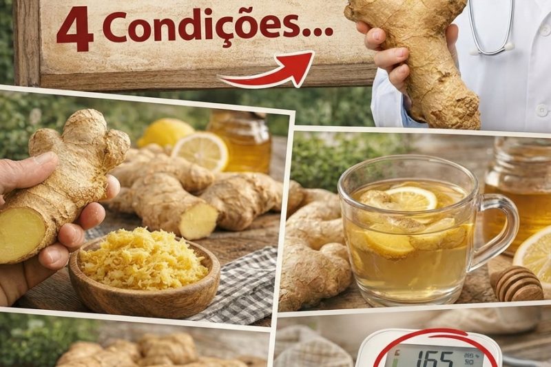 O Gengibre é Saudável para a Maioria, Mas Não para Todos: Conheça as 4 Condições e a Explicação Médica