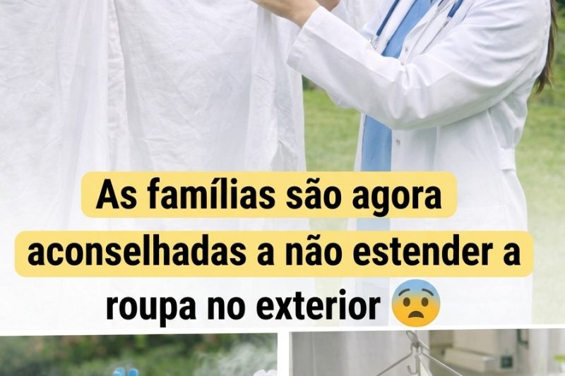 Por que especialistas recomendam secar roupas dentro de casa em vez de ao ar livre