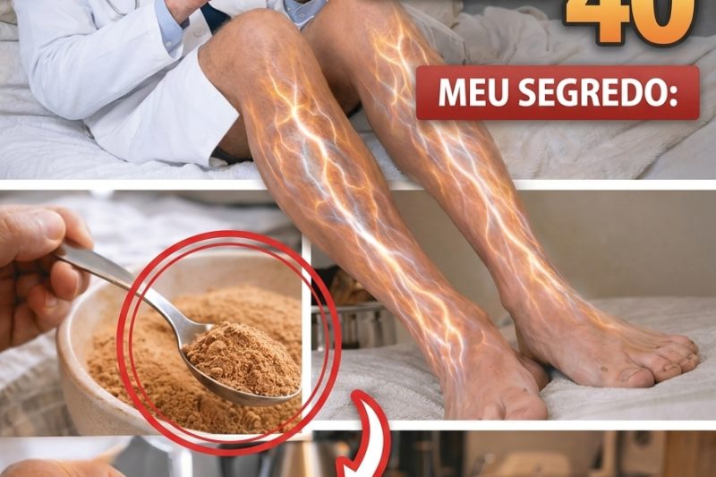 Pés Aquecidos e Pernas Leves: O Poder da Canela para a Circulação na Maturidade
