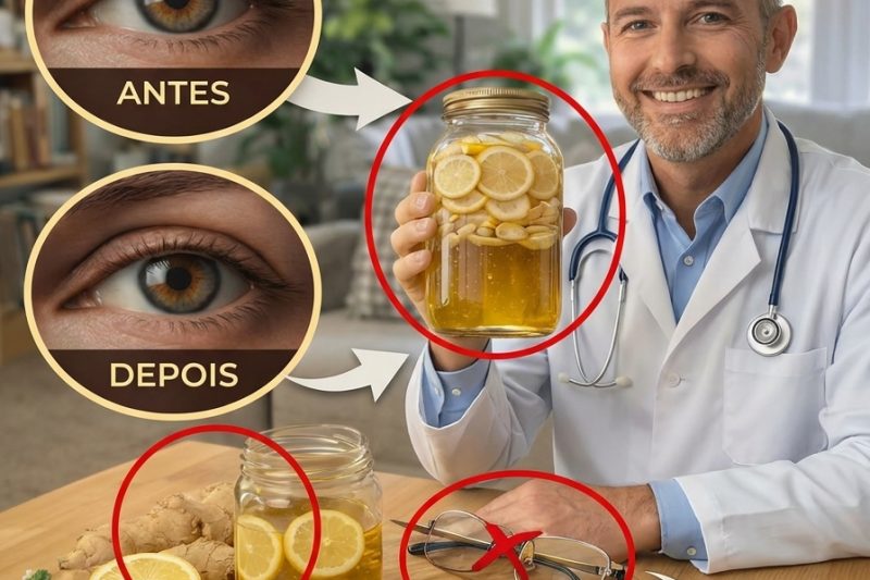 Um Tônico Caseiro Simples para Apoiar a Saúde dos Seus Olhos: Receita de Limão, Gengibre e Mel
