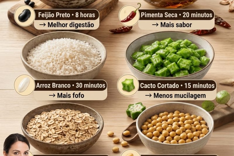 Não Deixar os Alimentos de Molho Pode Causar Problemas?