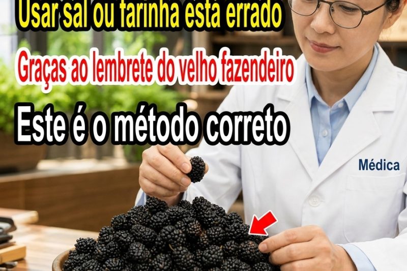 Você Está Lavando as Amoras do Jeito Errado? Descubra o Segredo para uma Limpeza Perfeita
