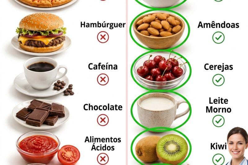 Comer Errado Antes de Dormir Pode Causar Insônia? O Vício Oculto que Destrói as Suas Noites