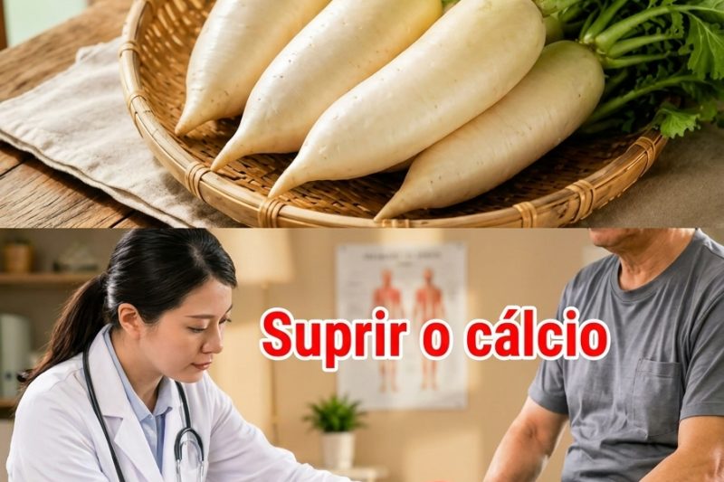 O rabanete branco realmente ajuda a repor cálcio? Mito ou verdade?