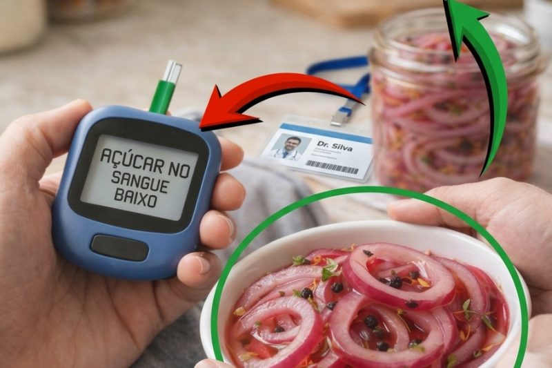 Corte UMA cebola hoje à noite e experimente este elixir de 60 segundos que pode ajudar a equilibrar o açúcar no sangue e apoiar o coração enquanto você dorme