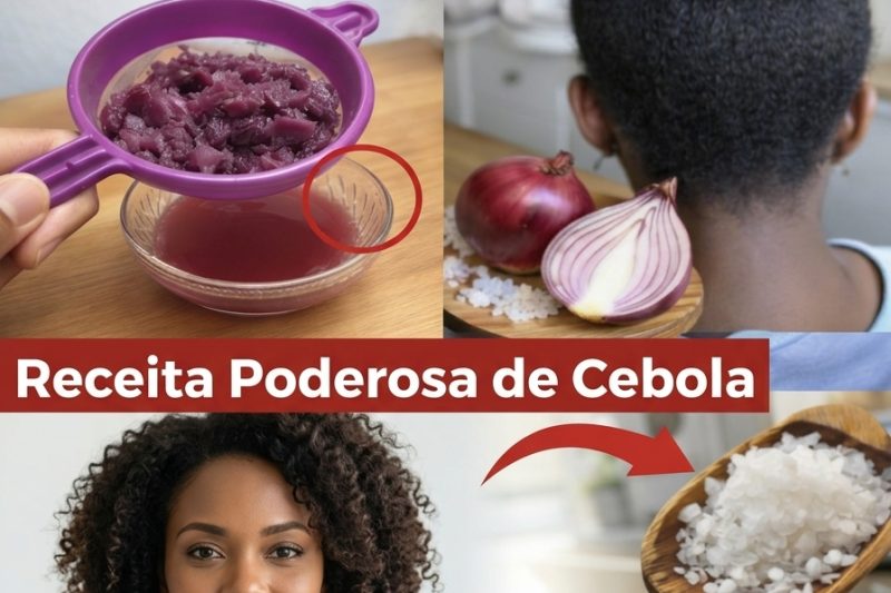 Suco de Cebola para o Crescimento Capilar: O Que Ele Realmente Pode Fazer pelo Seu Cabelo Fino?