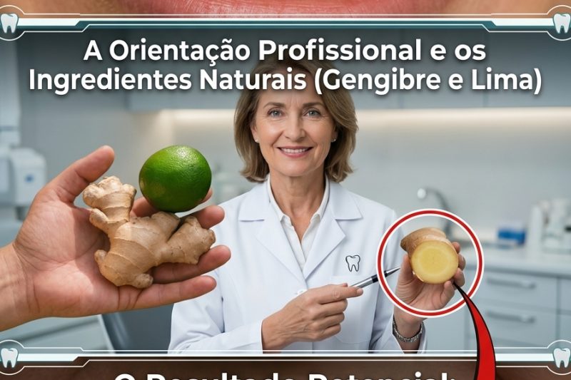 O Segredo do Gengibre e do Sal Para um Sorriso Mais Branco Naturalmente