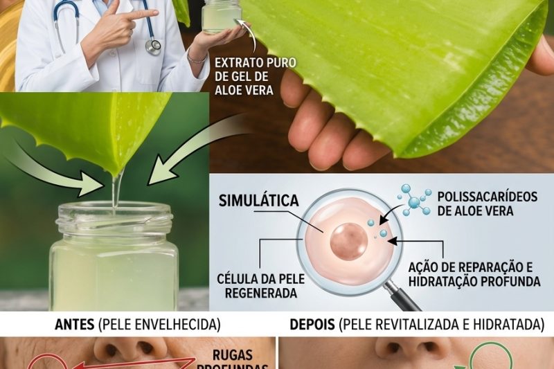 O Segredo Natural da Minha Avó: Aos 67 Anos, Ela Parece Ter 35 com Aloe Vera e Truques que Estimulam o Colágeno