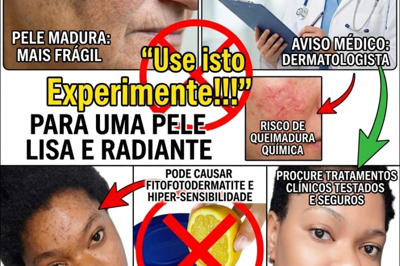 Vaselina e Limão: O Segredo Natural para uma Pele Mais Clara, Lisa e Radiante