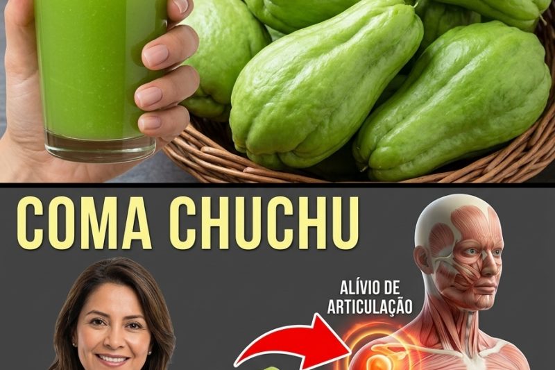 Chuchu: O Superalimento Escondido que Pode Ajudar a Aliviar Dores e Melhorar a Circulação