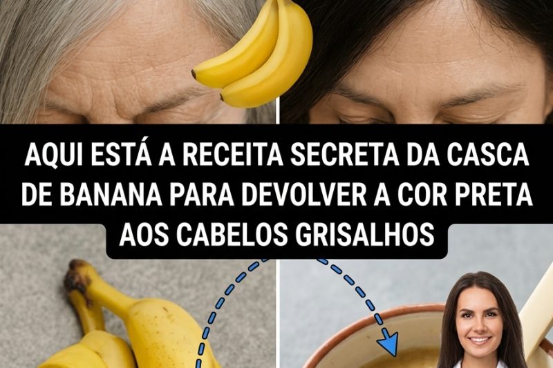 Cascas de Banana Podem Mesmo Escurecer os Cabelos Brancos? Descubra a Verdade e os Benefícios Naturais