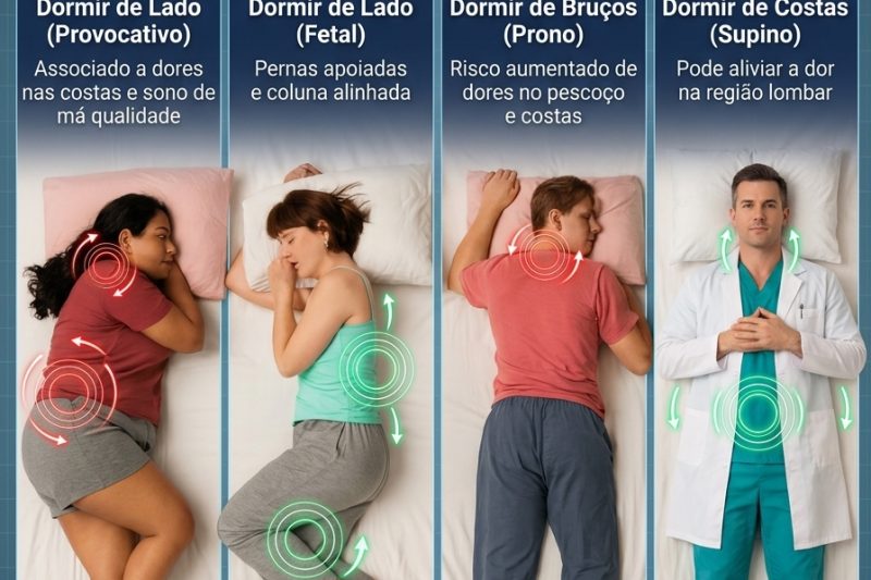 💤 Posição ao Dormir e Saúde: Por Que a Maneira Como Você Dorme Importa Mais do Que Imagina