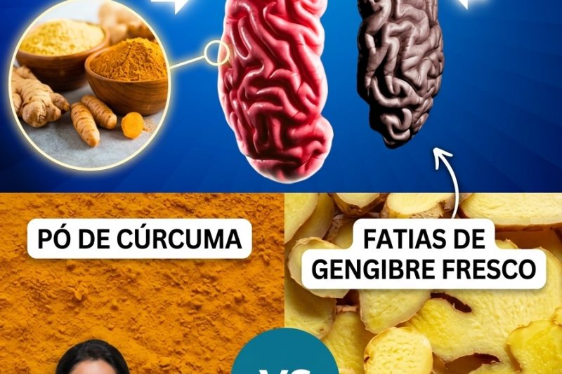 10 Maneiras Pelas Quais Açafrão-da-Terra e Gengibre Funcionam Melhor Juntos do que Separados