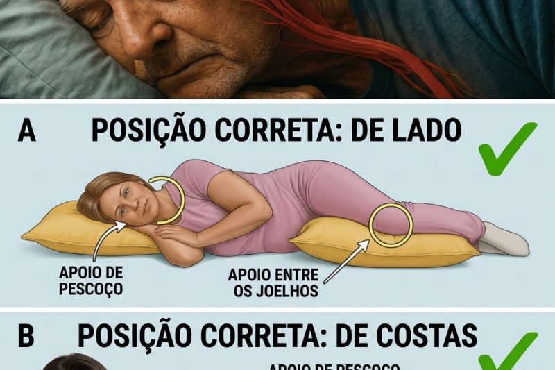 A Posição de Dormir Que Pode Aumentar o Risco de AVC em Idosos — E as Melhores Alternativas Para Proteger o Cérebro