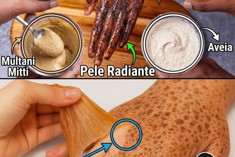 Receita Caseira Natural para Deixar a Pele Renovada e Reduzir Manchas Escuras