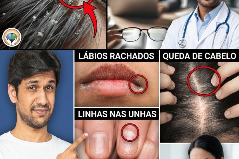 10 Sinais de que o seu corpo está com deficiência de nutrientes essenciais