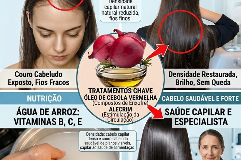 Receita Natural Para Fazer o Cabelo Crescer Muito Mais Rápido e Saudável