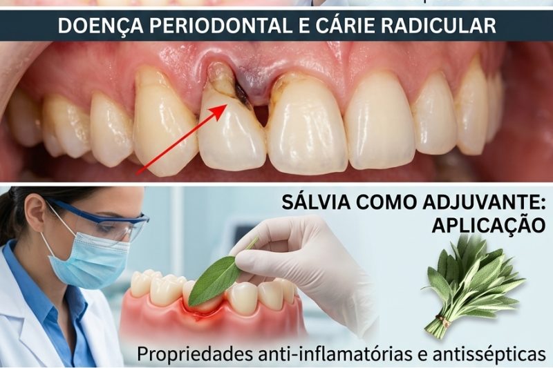 Remova o Tártaro e Clareie os Dentes Naturalmente com Folhas de Sálvia