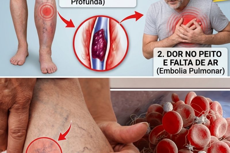 Sinais Alarmantes de Coágulos Sanguíneos: Nunca Ignore Estes Avisos do Seu Corpo