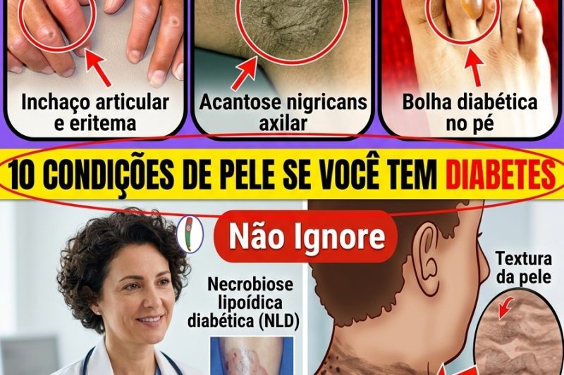 10 Sinais na Pele Que Podem Indicar Diabetes e Que Muitas Pessoas Ignoram