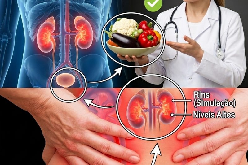 🥦 Os 5 melhores vegetais que podem ajudar a reduzir a creatinina naturalmente e apoiar a saúde dos rins