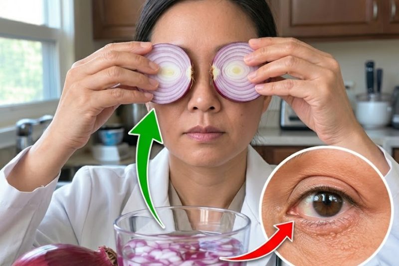 O Que Acontece Se Você Colocar Compressas de Cebola nos Olhos por 5 Dias? A Tendência Caseira que Viralizou