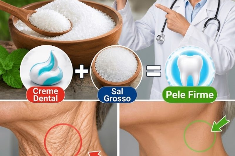 Pasta de Dente Remove Rugas do Pescoço? Cuidado: Sua Pele Pode Ser a Primeira a Sofrer