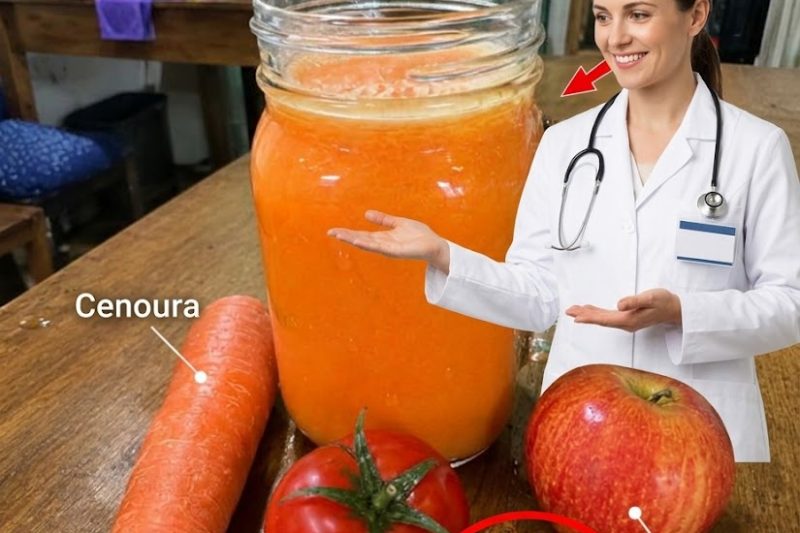 Descubra Como Este Suco Simples de Cenoura, Maçã, Tomate e Cúrcuma Pode Apoiar Naturalmente Sua Visão e Saúde Cerebral