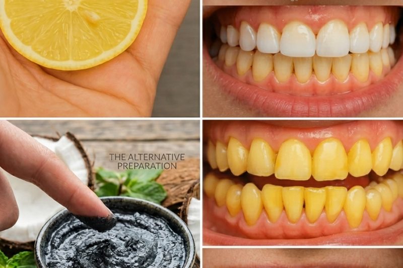 Sorriso Mais Brilhante com Limão e Bicarbonato de Sódio