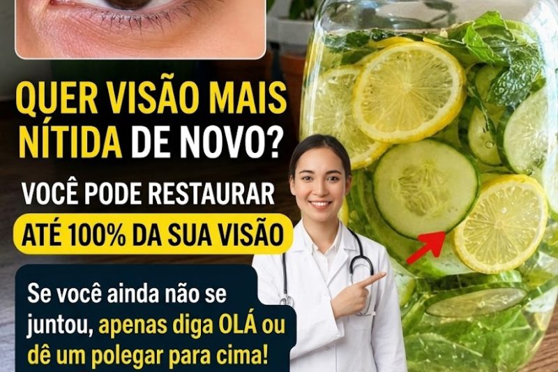 Descubra Esta Água Aromatizada Caseira Simples Que Pode Ajudar a Apoiar a Saúde dos Olhos e uma Visão Mais Clara