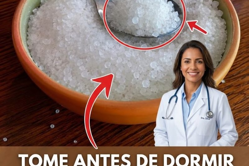 Por Que Muitas Pessoas Estão Experimentando Uma Pitada de Sal Antes de Dormir — E O Que a Ciência Sugere