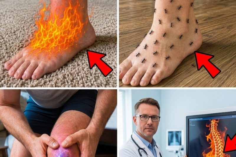 Seus Pés Estão Tentando Avisar! 8 Sinais Comuns Que Podem Indicar Problemas nos Nervos