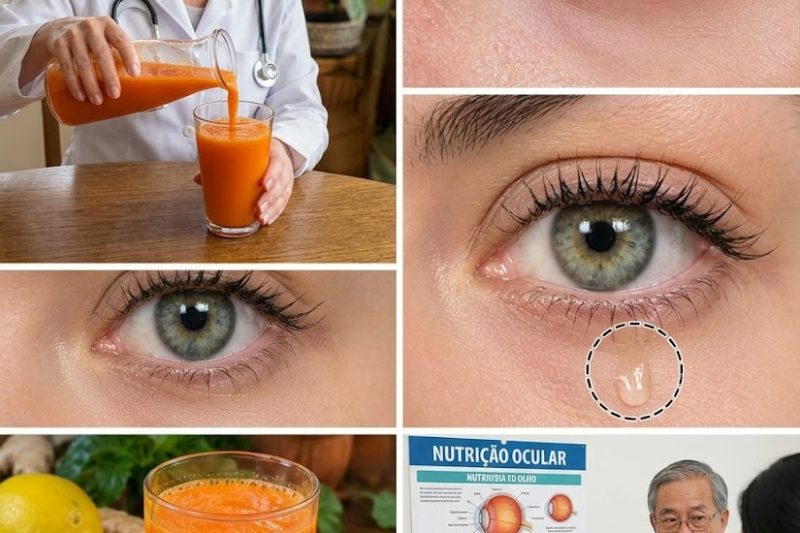 Descubra Esta Bebida Refrescante que Apoia uma Visão Mais Forte e Ajuda a Suavizar a Vermelhidão dos Olhos Naturalmente