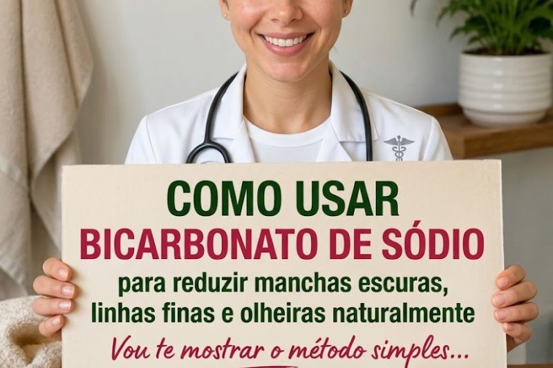 Descubra Como o Bicarbonato de Sódio Pode Ajudar a Reduzir a Aparência de Manchas Escuras, Linhas Finas e Olheiras Naturalmente em Casa