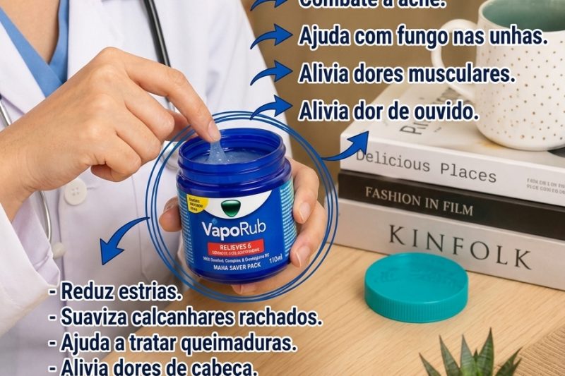 Você Deve Passar Vicks VapoRub nos Pés Antes de Dormir? Descubra os Possíveis Benefícios Dessa Rotina Noturna