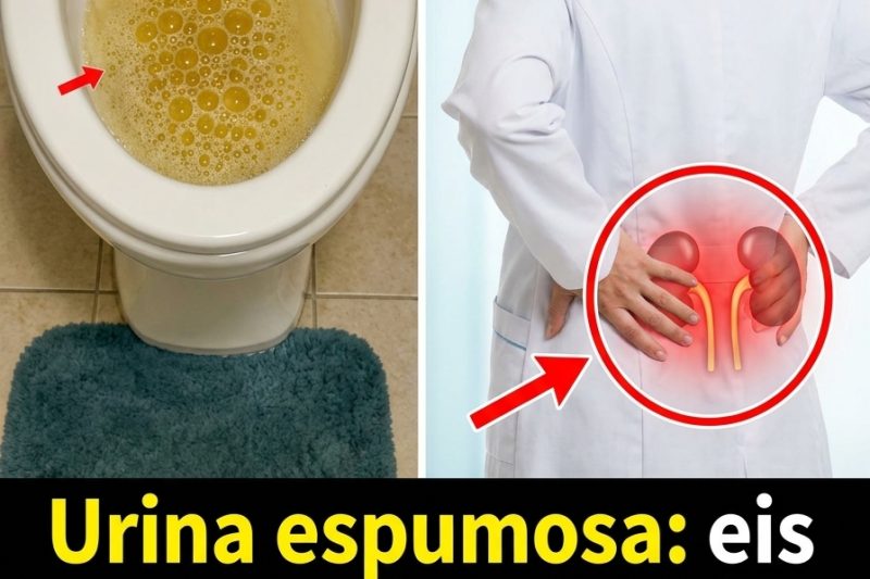 Por que sua urina está espumosa? Possíveis causas e o que observar
