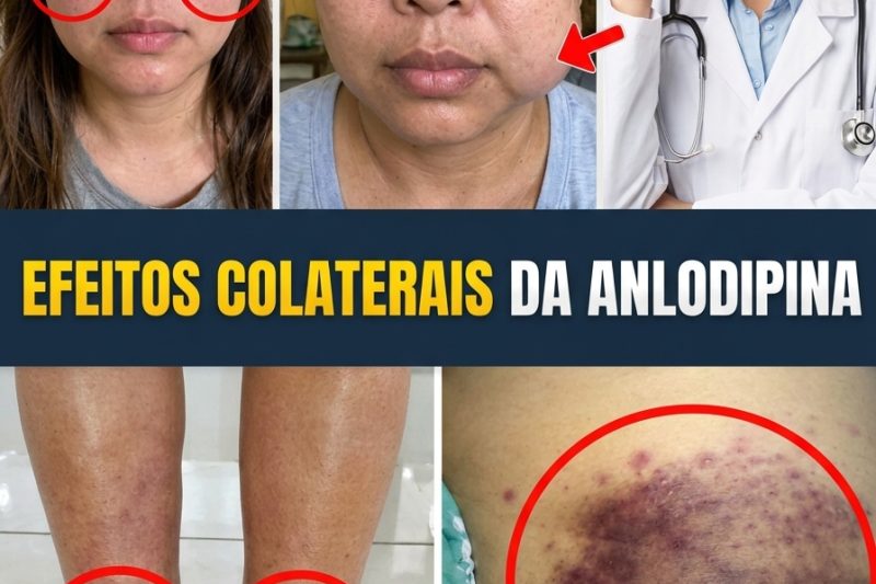 12 Efeitos Colaterais da Amlodipina Sobre os Quais Pouca Gente Fala