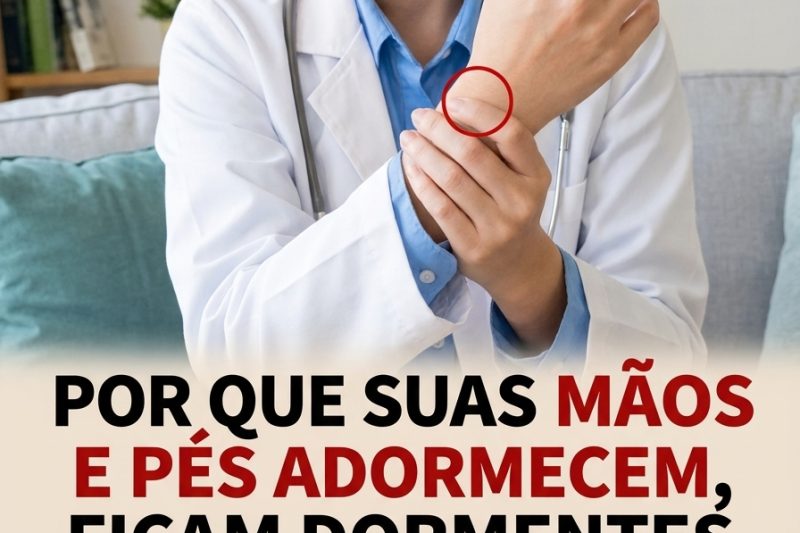 Mãos e Pés Formigando ou Dormentes? O Que Seu Corpo Pode Estar Tentando Avisar