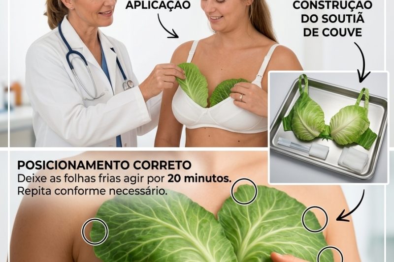 Folhas de Repolho no Peito: Um Remédio Natural Antigo para Aliviar Tosse e Congestão Respiratória