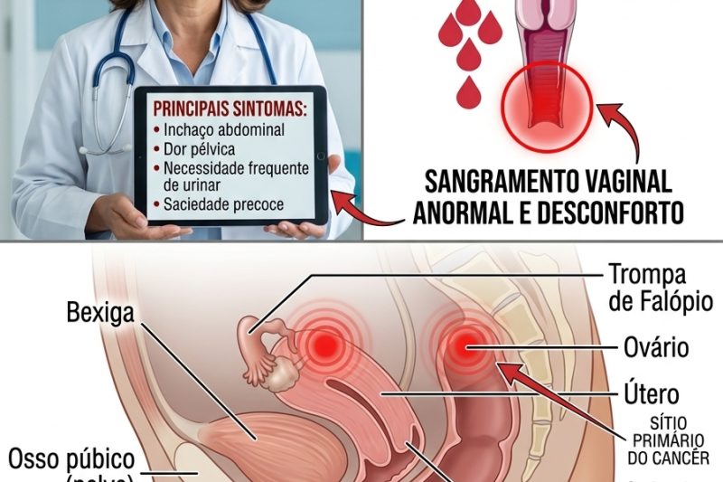 6 Sinais Silenciosos do Câncer de Ovário que Muitas Mulheres Ignoram