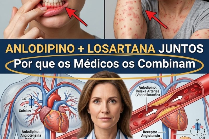 Amlodipina ou Losartana: Qual Medicamento para Pressão Alta Pode Causar Mais Efeitos Colaterais?