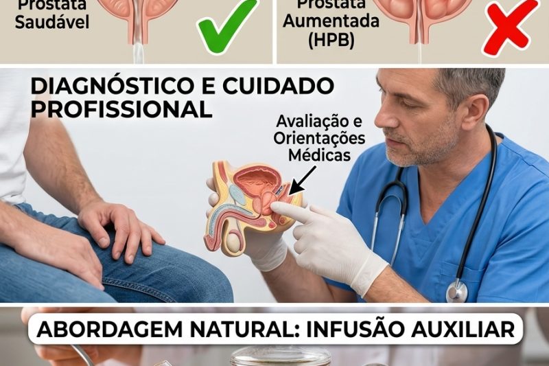 7 Chás Naturais Que Podem Apoiar a Saúde da Próstata em Homens Acima dos 40 Anos