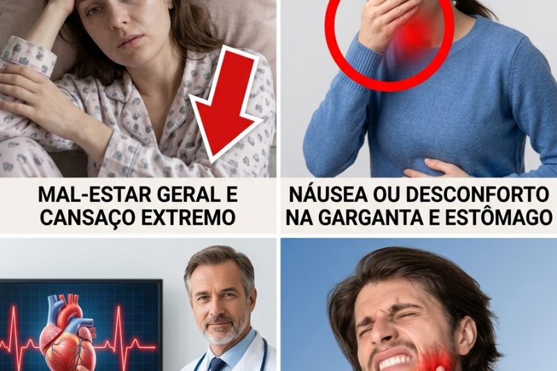 6 Sinais Sutis de um Ataque Cardíaco Silencioso Que Muitas Pessoas Ignoram