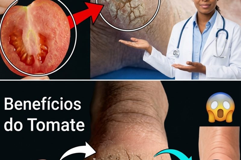 🍅 Le Miracle de la Tomate : Le Remède Naturel de Nuit pour Réparer les Talons Fendillés