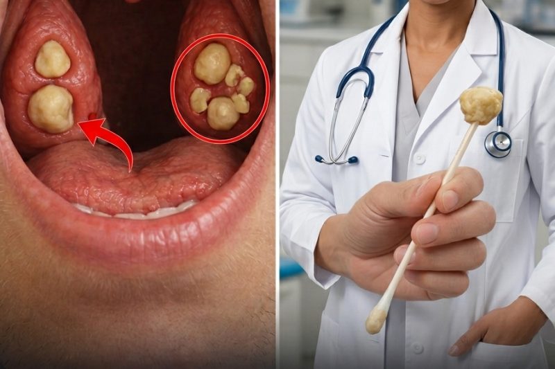 Essas Pequenas Pedras Brancas na Sua Garganta: O Que Elas Revelam e Como Eliminá-las Naturalmente